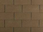 Šindel hnědá z oxidovaného asfaltu Guttatec Rectangular – 3 m²/bal