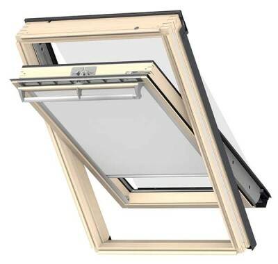 Roleta zatemňující s markýzou DOP MK06 barva 1100 VELUX