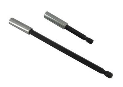 Držák magnetický na BITY 1/4'' sada 2 ks 75 a 150 mm MAGG