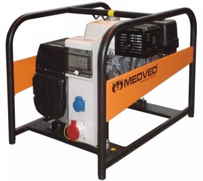 Elektrocentrála Medved GRIZZLI 9000 H, 9,0 kVA, 230/400V