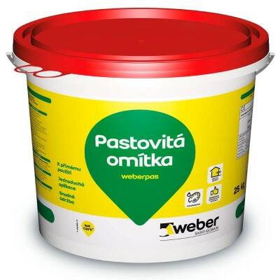 Omítka weber pas extraClean active zrnitost 2 mm – 25 kg