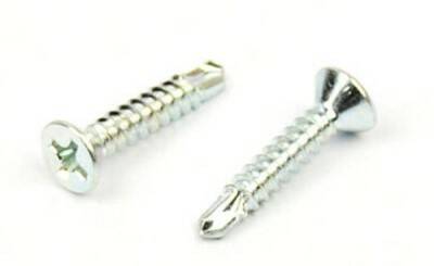 Šroub do plechu samovrtný se zápustnou hlavou – 4,8 × 32 ZB